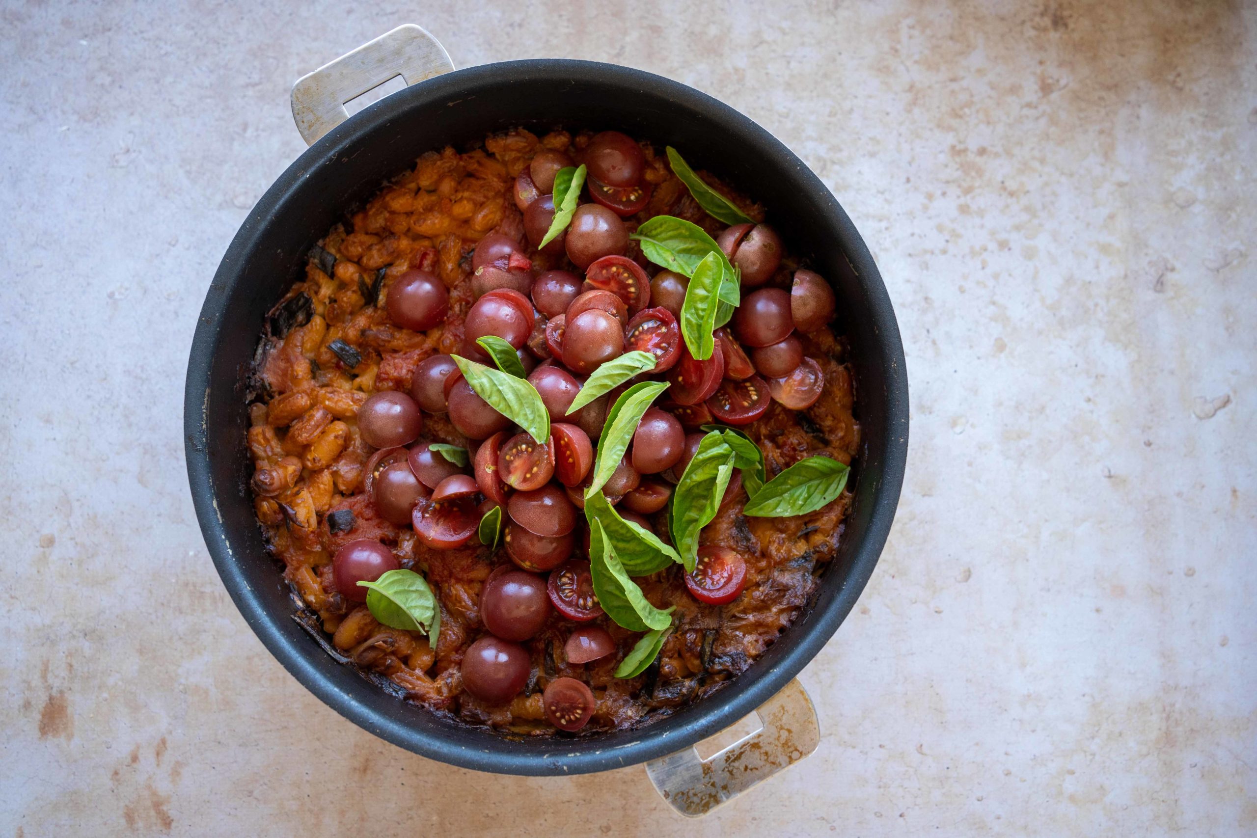 Cassoulet végétal aux tomates