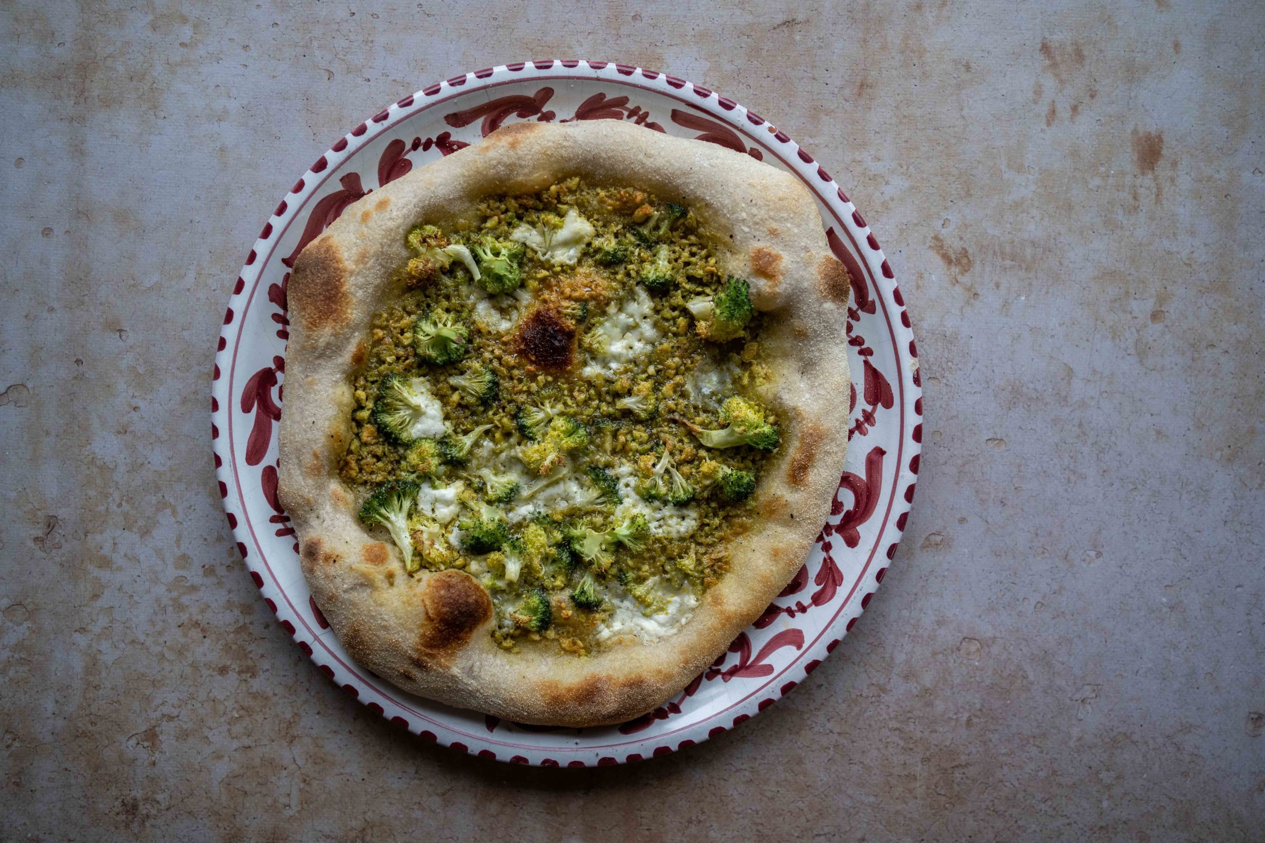 Pizza napoletana au levain